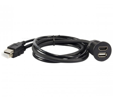Ladeschale CARica - Qi kabellose mit USB/HDMI für Fiat Ducato
