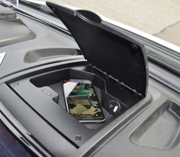 Ladeschale CARica USB/AUX, Fiat Ducato X290, schwarz