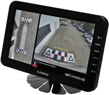Rückfahrvideosystem Camos 360° HD, mit Monitor