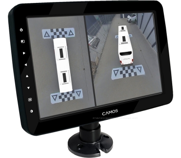 Rückfahrvideosystem Camos 360° 3D mit Monitor