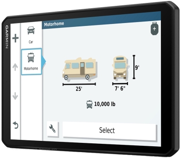 Preview: Navigationssystem Garmin Camper 1090 MT-D EU
