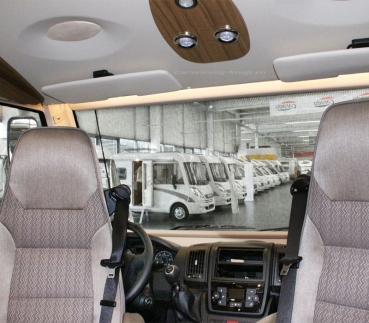 Preview: Sonnenschutzmatte Screen für Fiat Ducato ab Bj. 06/2007, grau