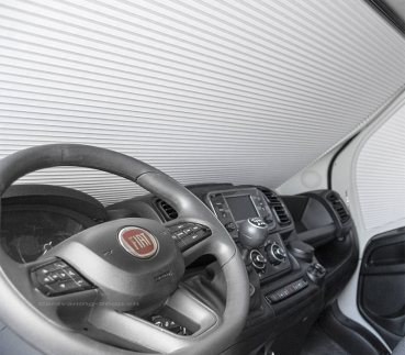 Preview: darkStar Verdunkelung Frontteil für Fiat Ducato Kastenwagen ab 07.2006
