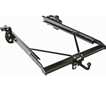 Preview: Anhängerkupplung für alle Typen mit tragfähiger Rahmenverlängerung oder tragfähigem Tief- / Hochrahmenchassis, Kugelkopf abnehmbar
