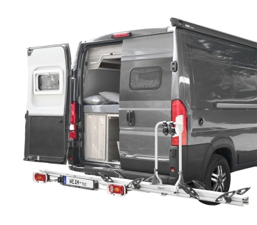 Preview: Fahrradträger Slide Move DS-250 für Fiat Ducato ab Bj. 07/2006, 1380 mm