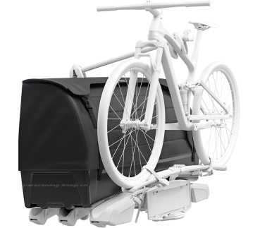 Fahrradhalter für Fahrradträger Thule EasyFold 3 3 Bikes mit Thule Heckbox Onto 2