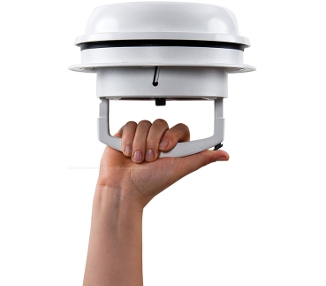 MaxxFan Dome, weiss