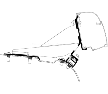 Adapter PSA Minivan G2 für Thule 4200