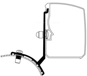 Adapter Renault Trafic / Opel Vivaro / Fiat Talento / Nissan NV300 Minivan