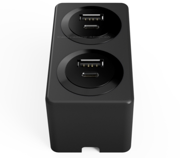 Preview: Aufbausteckdose, 2x USB-C und 2x USB-A, 3600 mA