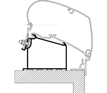 Adapter für Adria Caravan ab Bj. 2015