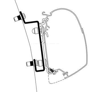 Adapter Ford Transit High Roof H3