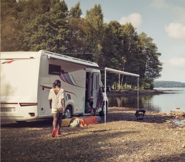 Preview: Dometic PW 1100, weiß, 3 x 2,5 m, grau