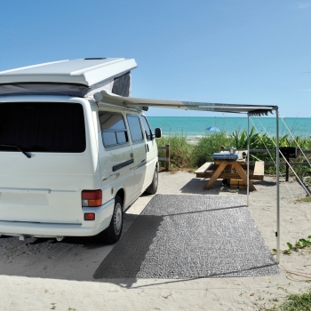 Preview: Vorzeltteppich Aero-Tex, 2.5 x 5 m, grau