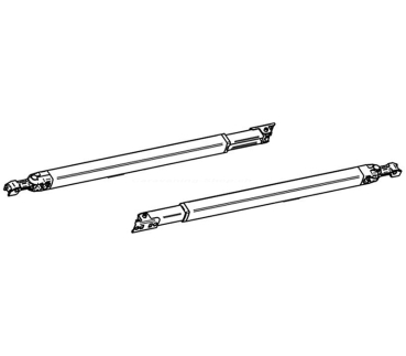 Stützfuss 162 cm Thule Omnistor 6300 ab 3.5 m