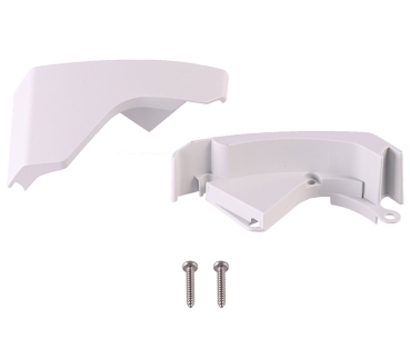 Frontblendenendkappen weiss, Thule Omnistor 6300, Satz links und rechts