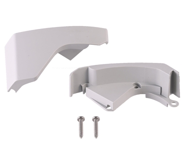 Frontblendenendkappen eloxiert, Thule Omnistor 6300, Satz links und rechts