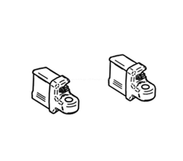 Gelenkarm-Endstück Thule Omnistor 5200 / 6300, Satz links und rechts