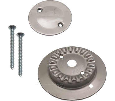 Kit Brennerkorpus, gross mit 1 Loch und Brennerdeckel Inox, für SMEV-Kocher, neue Modelle
