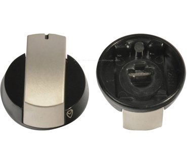 Bedienknopf, silber für Dometic-Kocher HB 2325, HB 3400 und HBG 3445