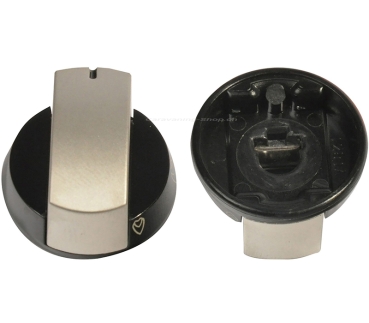 Bedienknopf, silber für Dometic-Kocher HBG 2335