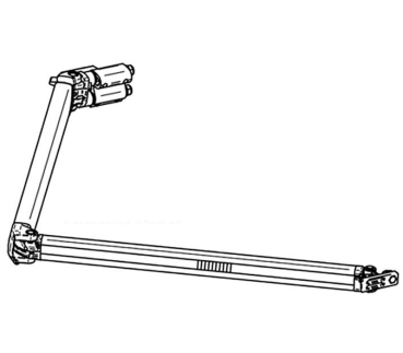 Gelenkarm 2.5 m rechts für Thule Omnistor 6300 ab 3 m
