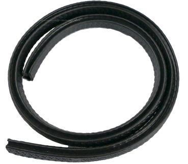 Preview: Kantenschutzprofil, Klemmbereich  0,5 - 1,5 mm, Schwarz, 5 meter