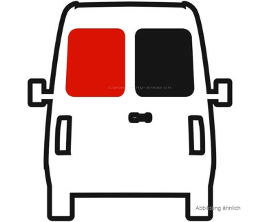 Preview: Heckscheibe für Fiat Ducato L1/L2/L3/L4, Hecktür links für 270° Scharniere