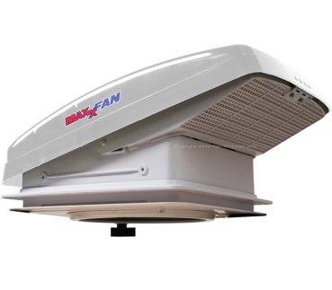 Dachventilator MaxxFan Deluxe, 28 x 28 cm, weiss