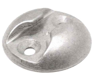 Alu-Zurrplatte für Fittings