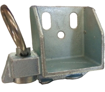 Palettenstopp Set, 2 Stk., für 40mm Vierkantrohr