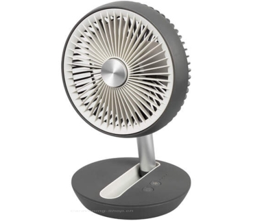 Einklappbarer Tischventilator mit Akku und USB-Ladekabel