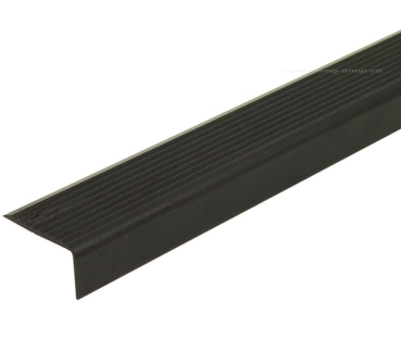 Alu-Einstiegsleiste 25 x 15 mm, 3 m schwarz