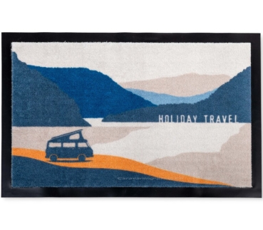 SPIRIT HOLIDAY TRAVEL - Fussmatte/Wohnraumteppich, 60 x 40 cm