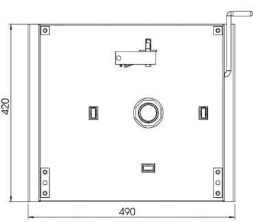 Preview: Drehkonsole für Fiat Ducato X250/X290 ab 2006, Fahrerseite