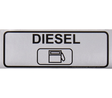 Aufkleber "Diesel" B90 x H30 mm
