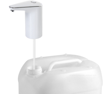 Preview: Mobiler Akku-Trinkwasserhahn 1,5 l/min. weiss