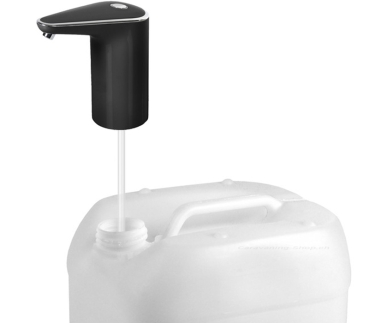 Preview: Mobiler Akku-Trinkwasserhahn 1,5 l/min. schwarz