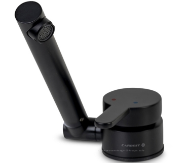 Preview: Einhebelmischer, schwarz matt, 40mm