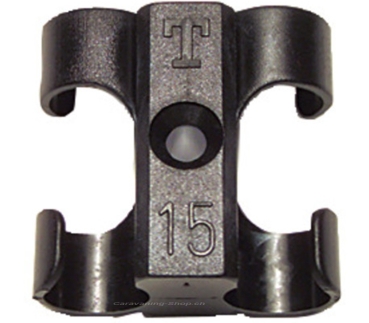 Schlauchhalter für parallel verlegte Schläuche 10 mm