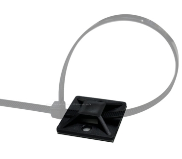 Klebesockel für Kabelbinder, 50er Pack