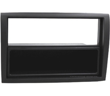 1-DIN Blende für Fiat Ducato 8/Citroen Jumper ab 09/2021 schwarz