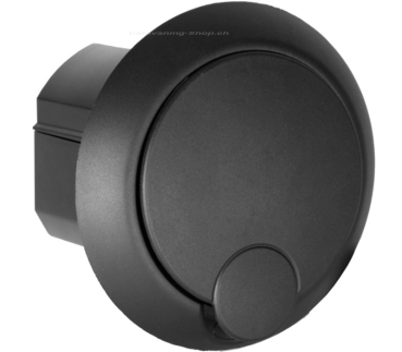 CEE-Eingangssteckdose schwarz 230V