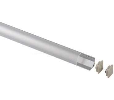 Aluminium Profil für LED-Bänder - Eckprofil, Länge 1,5 m
