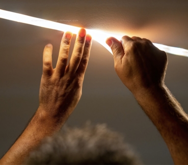 Preview: Aluminium Profil für LED-Bänder - Eckprofil, Länge 1,5 m
