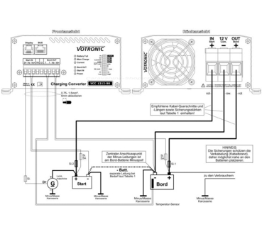Preview: Ladebooster VCC 1212-50, 12V 50 A Ladeleistung