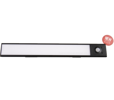 Akku-Unterbauleuchte Vario 300 mm, schwarz 1,4W 1000mAh