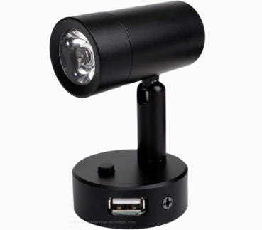 Preview: LED-Spot Minitube D4,  mit USB-Anschluss im Sockel