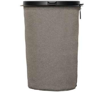 Flextrash Mülleimer, 9 Liter, grau