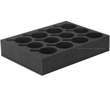 Universal Glas- und Tassenhalter, Schwarz
